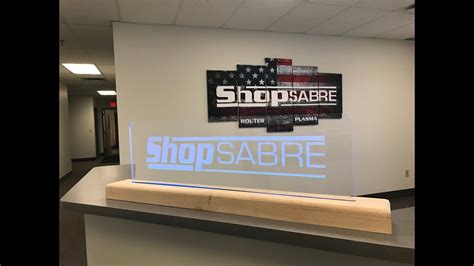 acrylic led sign cnc manufacturer|ShopSabre CNC PRO Series Acrylic LED Sign Project.